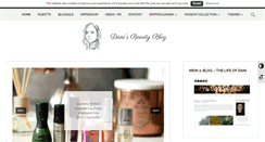 Desktop Screenshot of danis-beautyblog.com