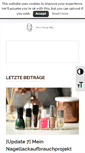 Mobile Screenshot of danis-beautyblog.com